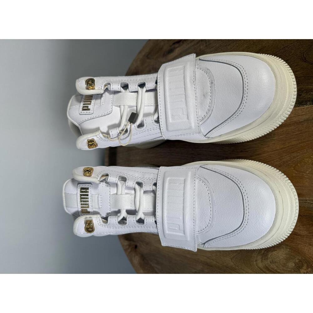 NWB Puma Deva Boot Women's White Lifestyle Sneakers Shoes Size 6 - Picture 2 of 10